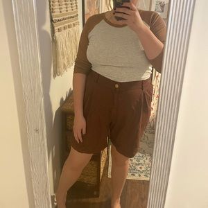 Big Bud Press Trouser Shorts